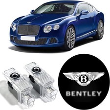 2Pcs Car Welcome Ghost Puddle Lights For Bentley Continental GT/GTC Mulsanne picture