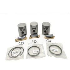 3Sets 705-850026 Piston Kit STD for Mercury 40/50/60HP 39-831255A6 705-850026T1 picture