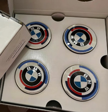 4PC- 50th Anniversary 68mm For BMW Wheel Center Hub Caps Badge Original Emblem/ picture