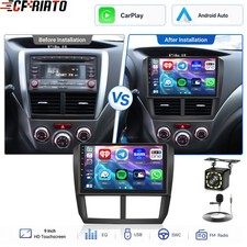 For Subaru Forester 2008-2012 Apple CarPlay Android Auto Car Stereo Radio BT RDS picture