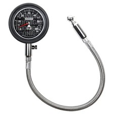 AutoMeter 2160-09000 Gauge Tire Pressure 0-60 PSI HOONIGAN ANALOG 2-1/4 Inch Dia picture