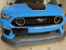 Bumper Tow Hook License Plate Mount Kit For Ford Mustang Mach1 2021-2023 New picture