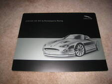 2004 Jaguar XXR XK-RS concept sales brochure 2 PG sheet Rocketsports racing picture