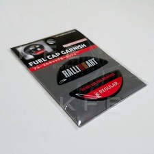 Mitsubishi Ralliart Fuel Gasd Cap Garnish Red SRG20013R Genuine OEM Regular JDM picture
