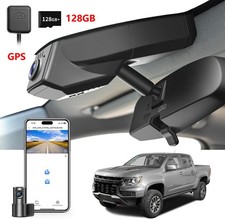 Front 4K+Rear 1080P Dash Cam for Chevy Colorado 2015-2022 Model A OEM Look 128GB picture