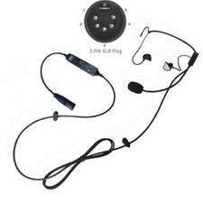 UFQ in-ear aviation headset UFQ L-1 Airbus AB-A7 XLR Plug  FAST USA SHIPPING picture