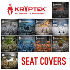 Coverking Kryptek Camo Neosupreme Tailored Seat Covers for Toyota Tundra picture