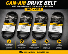 PACK- 4 OEM Genuine Canam BRP Maverick X3 Turbo RR 200HP  Belt 422280652 picture