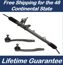 85+2 ✅Complete Power Steering Rack  Pinion + 2 Outer Tie Rod Ends for CAMRY✅ picture