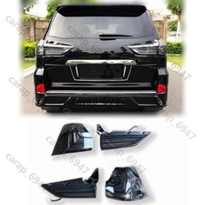 1Set For Lexus LX570 2016-2021 LED Smoked Black Lens Rear Tail Lights Assembly picture
