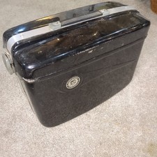 Vintage Craven Equipment Single Side Motorcycle Luggage Case 17”x14”x7” picture