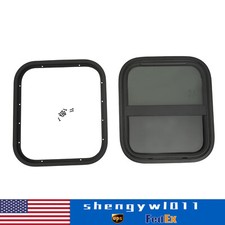 Black Vertical Sliding Window RV Window Universal For Trailer Camper 14