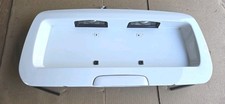 2002-2009 chevrolet Trailblazer Rear Hatch License Plate Holder Trim White OEM. picture