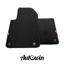 AutoWin Brand Black Floor Mats for Ferrari 599 Coupe 2006-2012 | IT Edition picture