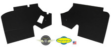1969 1970 Buick Riviera Trunk Boards Black 2 Pcs picture