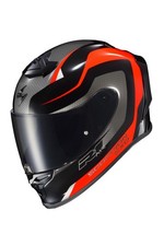 NEW Scorpion EXO R1 AIR HIVE Full Face Motorcycle Street Helmet Red/Blk All Size picture