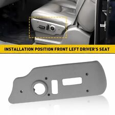 Power Seat Switch Bezel Trim Panel Gray Left Driver Side Fit For Chevy GMC Truck picture