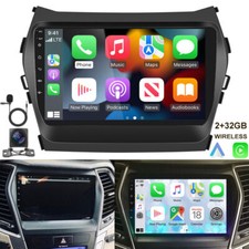 For Hyundai Santa FE 2013-2018 Apple CarPlay Android Auto Android 15.0 Car Radio picture
