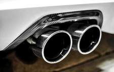 California Pony Cars NXT Gen 2013-2014 Ford Focus ST Carbon Fiber Exhaust Trim picture