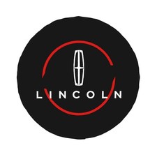 15 inch for Lincoln Waterproof Dust-Proof Car Spare Tire Cover Black picture