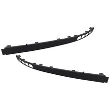 Front Driver & Passenger Air Dam Deflector Lower Valances Apron Pair Set of 2 picture