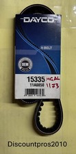 Dayco 15335 V-Belt Audi BMW Dodge Ford GMC Mercedes Subaru Toyota 1960-1990 picture
