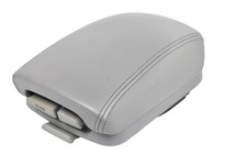 2006-2008 Hyundai Sonata Center Console Gray Leather Sliding Armrest Storage OEM picture