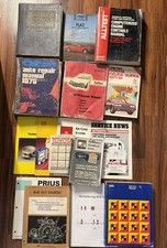 RARE Lot of 16 Automotive Car Owners Manual Books Toyota Celica Fiat Supra Prius picture