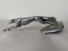 VINTAGE 1933 FORD GREYHOUND HOOD ORNAMENT CHROME RADIATOR CAP COUPE SEDAN picture