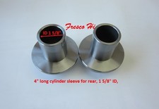 Lowrider Hydraulics cylinder sleeves, rear installation, 1-5/8