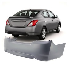 2015-2019 Nissan Versa Sedan S SV Primed Rear Bumper Cover NI1100297 HEM229KM0J picture
