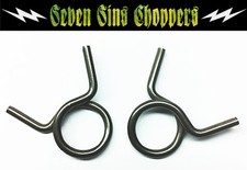  Fuel Line Clamp Streamliner Fuel Gauge Gas Oil Tanks Chopper Harley Hotrod 3/8
