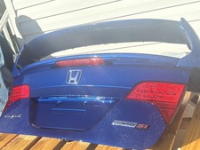 2006-2011 Honda 4dr Civic Si Mugen Trunk Lid Wing Blue OEM  picture