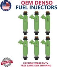 NEW OEM 6x Denso Fuel Injectors Fits 98-03 Mitsubishi Montero Sport 3.0l 195500 picture