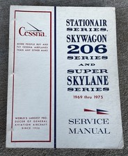 1969-1975 CESSNA Stationair Skywagon 206, Super Skylane Series Service Manual .. picture