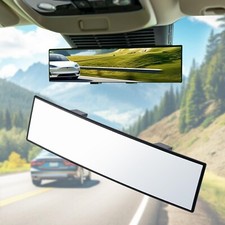 espejo retrovisor interior universal espejos de para autos carro grande NUEVO picture