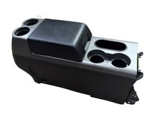 2004-2008 Ford F150 FULL Floor Center Console Armrest Cup Holder OEM Gray/Black picture