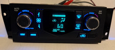 *REBUILT* ICE BLUE LED 02-07 BUICK RENDEZVOUS DIGITAL HEATER A/C CLIMATE CONTROL picture