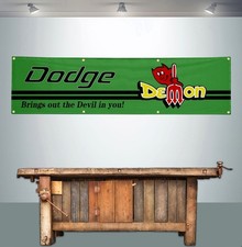 DODGE DEMON 2' X 8' BANNER FLAG SRT picture