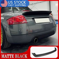 For Audi TT Mk1 Type 8N Quattro 1998-06 MATTE Black Rear Trunk Spoiler Wing Lip picture