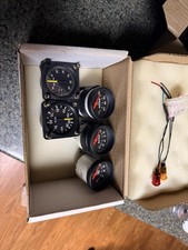Cessna Aircraft Falcon Gauges Lot of 5 picture