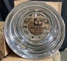 Set of 4 Alcoa Hub Pilot Semi Truck Wheels ULT362 Forged Aluminum picture