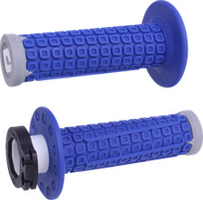 ODI Nomad Lock-On Grips Off-Road Blue Gray H36NDUG 31.5mm Medium picture