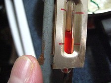 OEM 1935 1936 Ford Deluxe Series Water Temperature Gauge picture