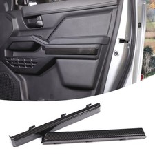 ABS Carbon Fiber Interior Door Panel Stip Replacement For Toyota Tacoma 2024+ US picture