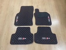 R.H.D Luxury Leather Car Mats for Audi S3 2013-2020 8V , Made to Order picture