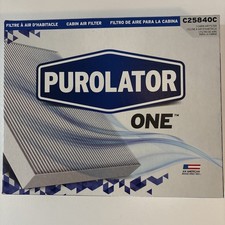 Purolator ONE Advanced Filtration Cabin Air Filter C25840C picture