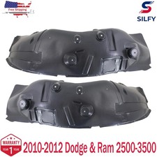Front Inner Fender Liner Set Fits 2010-2012 Dodge Ram 2500 Ram 3500 picture