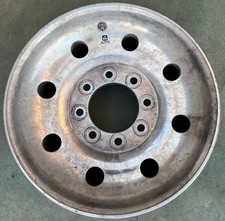 1)ALCOA TRAILER 17.5 x 6.75 HD WHEEL 661401 HUBPILOT TANDEM TRIAXLE 8 lug OEM picture