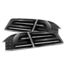 For 12-21 Tesla Model S Alpharex Luxx Alpha Black LED Sequential Tail Light Lamp picture